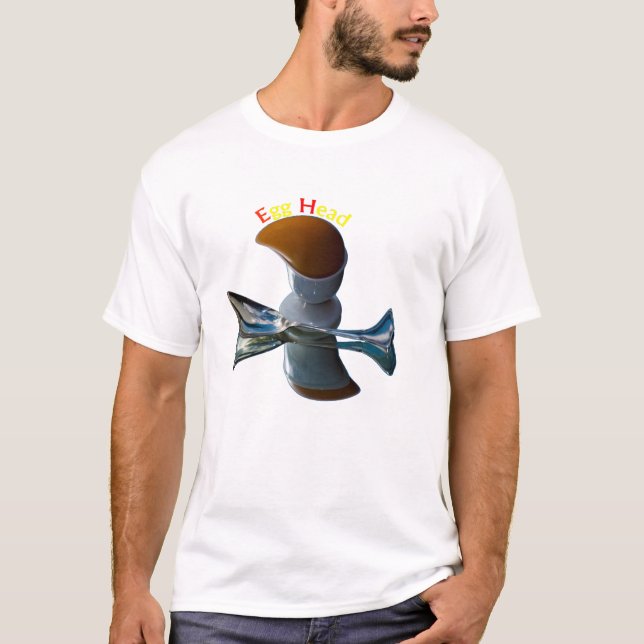 Ägghuvud Excentriska Design Tröja (Framsida)