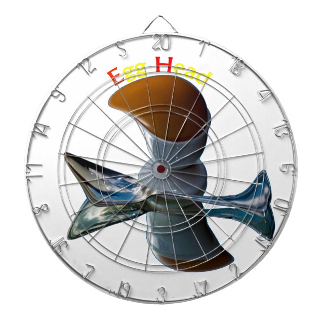 Ägghuvudets Quirky-design Piltavla (Framsidan)