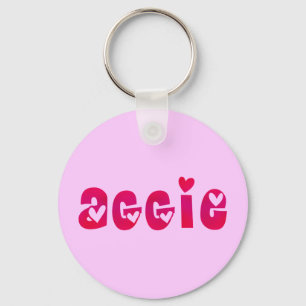 Aggie i Hearts Nyckelring