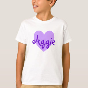 Aggie i Lila T Shirt