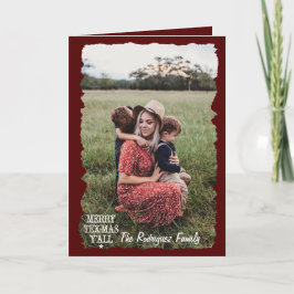 Aggie Maroon Merry Tex-Mas Y'all Photo Jul Kort