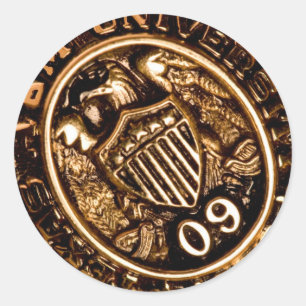 AGGIE RING PIC RUNT KLISTERMÄRKE