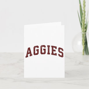 Aggies Älskare Aggies Souvenir Manar Women Kids Re Kort