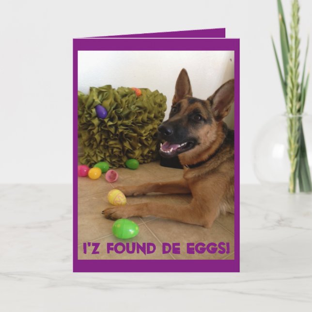 Äggjägare Helgkort (Framsida)