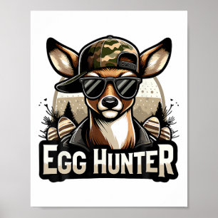 Äggjägare Hjort Bock Byckward Keps Hjortjakt Lätt Poster