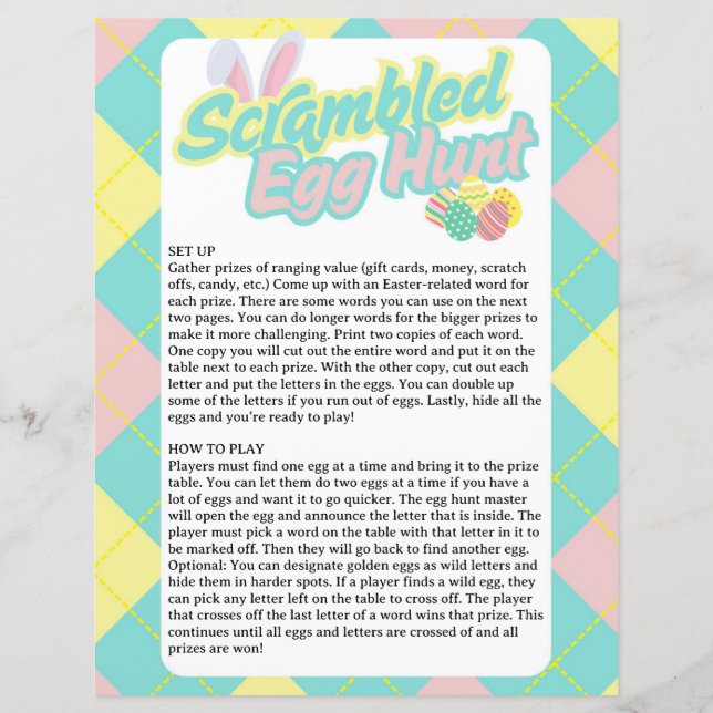 Äggjakt med röra (Framsida)