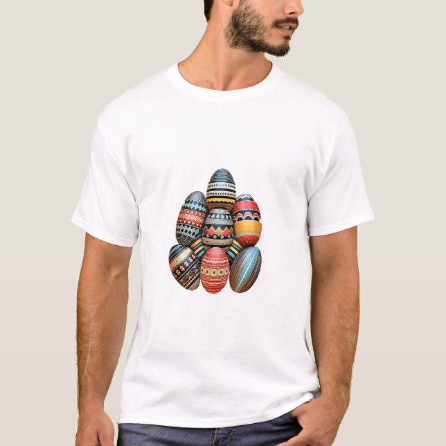 Äggjakt på ägg från Påsk T Shirt (Framsida)