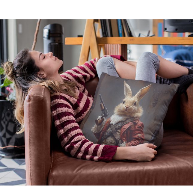 Äggjakt, påskhare jakt kudde (Skapare uppladdad)