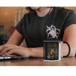 Äggjakt, påskhare jakt magisk mugg