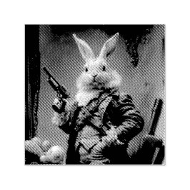 Äggjakt, påskhare jakt självfärgande stämpel