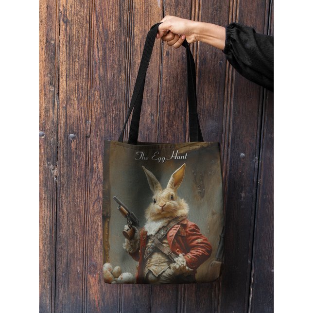 Äggjakt, påskhare jakt tygkasse (Skapare uppladdad)