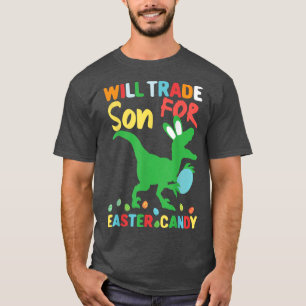 Äggjakten kommer att vara handelsson för Påsk Cand T Shirt