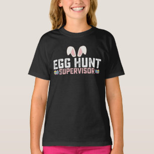 Äggjaktledare Rolig Påskhare Kanin T Shirt