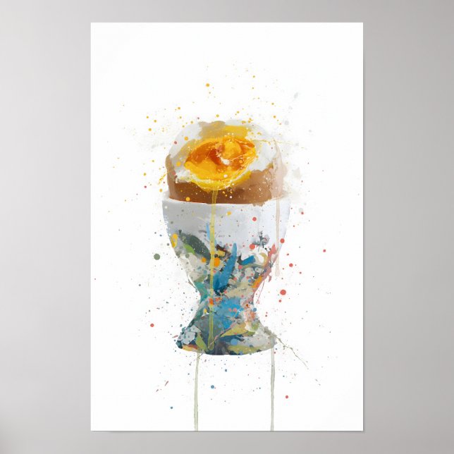 Äggkopp Poster (Framsidan)