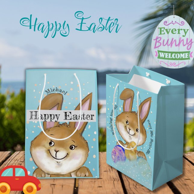 Äggkräkning Ägg Hunt Kids (Egg-citing Egg Hunt Kids Medium Gift Bag)