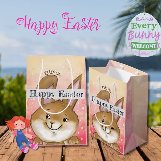 Äggkräkning Rosa av Egg Hunt Kids (Egg-citing Egg Hunt Kids Pink Medium Gift Bag)