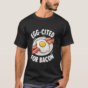 ÄggKS för Bacon och Äggbacon Pun Fried Egg B T Shirt