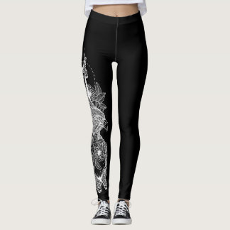 Äggle - Svart baljväxter Leggings