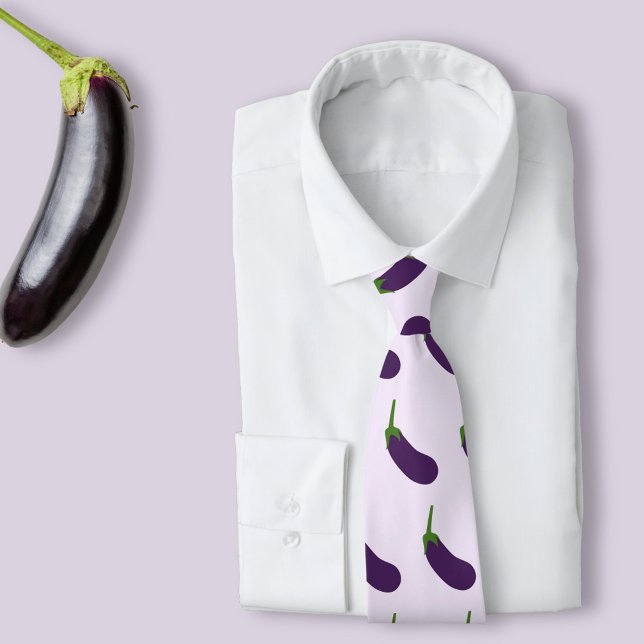 Äggplanta Slips (Eggplant Neck Tie)