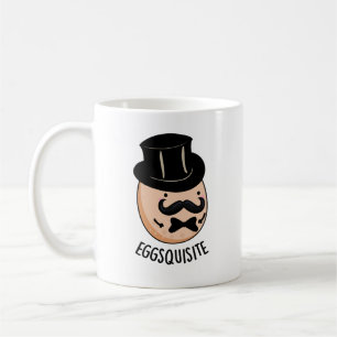 Äggquisite Funny Exquisite Egg Pun Kaffemugg