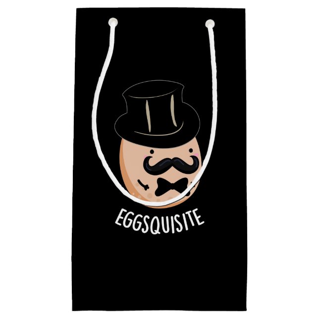Äggquisite Funny Exquisite Egg Pun Mörk BG (Framsidan)