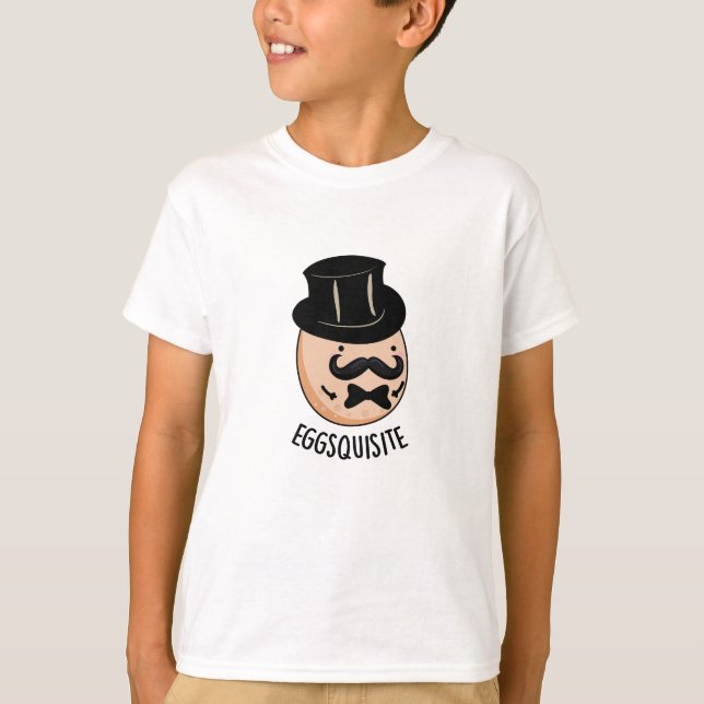 Äggquisite Funny Exquisite Egg Pun T Shirt (Framsida)