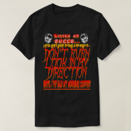 Aggressiv Coffee Älskare-Shirt Tröja
