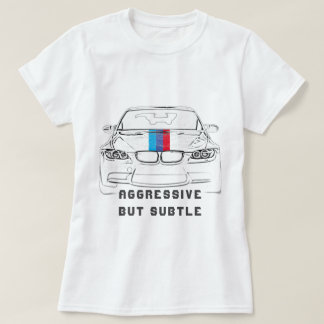 Aggressiva men Stil-bilkvinnor T-Shirt