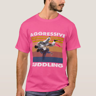 Aggressive Cuddling Jiu Jitsu Mma T Shirt