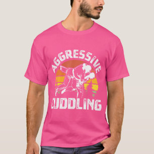 Aggressive Cuddling Jiujitsu Bjj Brazilian Jiu Jit T Shirt