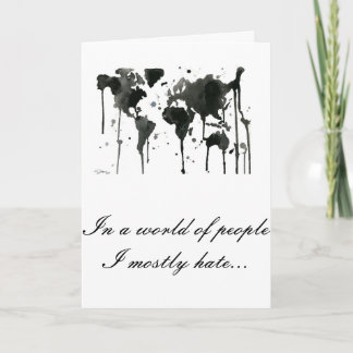 Aggressivt valentines daykort för passivum helgkort