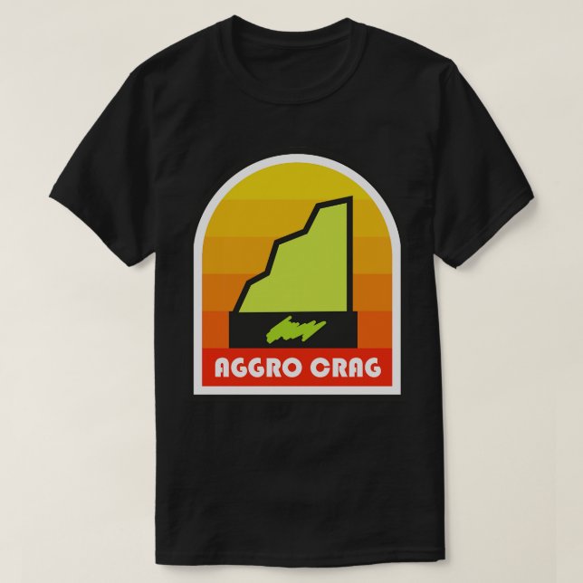 Aggro Crag Guts T Shirt (Design framsida)