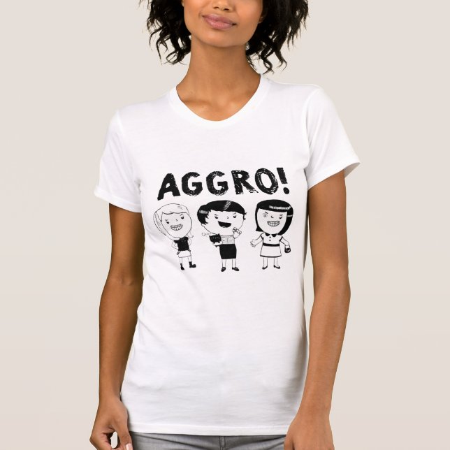 AGGROflickor Tee Shirt (Framsida)