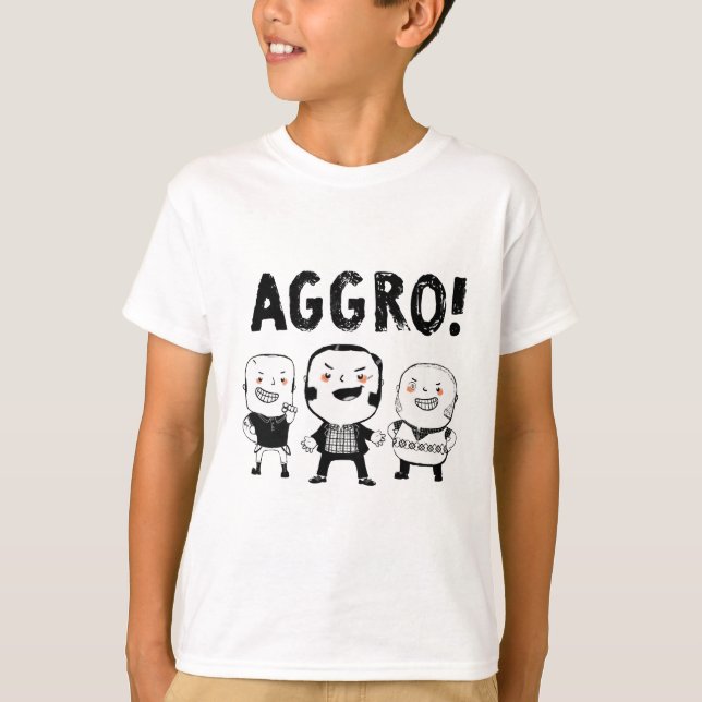 AGGROpojkar fruktar inte! Tröja (Framsida)