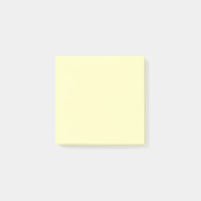Äggskal (fast färg) post-it block (Framsida)