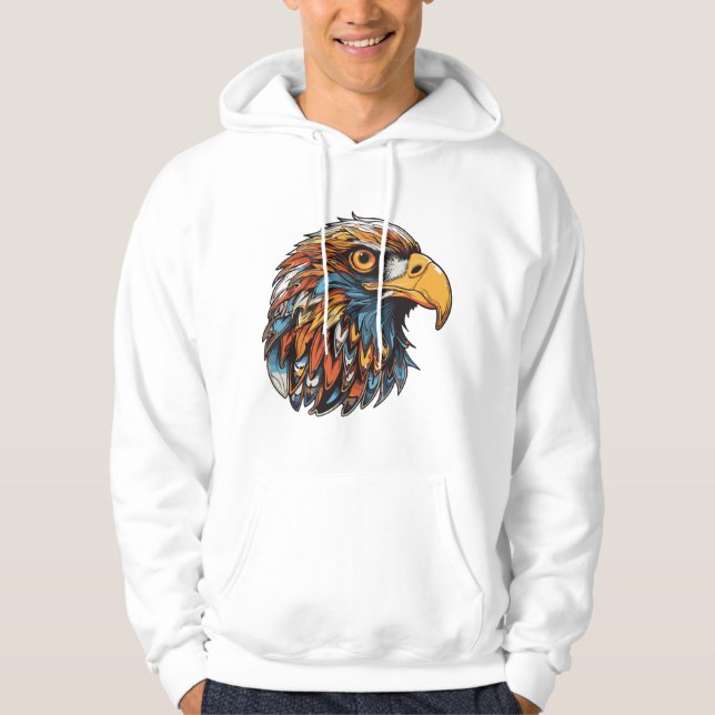 Äggskalle Hoodie (Framsida)