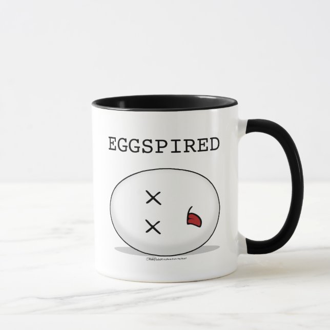 Äggspired-(Utgånget ägg) Mugg (Höger)
