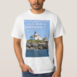 Äggstenfyr, pubhamnMaine T-tröja T Shirt