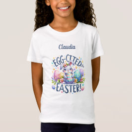 Äggstoked inför påskharens ägg t shirt