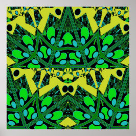 Äggteori III - Abstrakten Ken Gage Poster