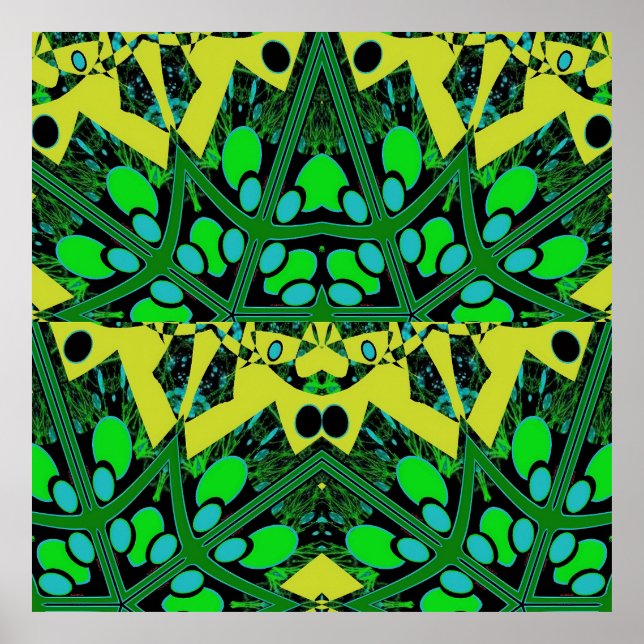 Äggteori III - Abstrakten Ken Gage Poster (Framsidan)