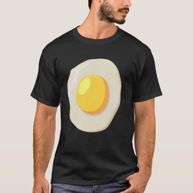 Äggula Halloween-kostym T Shirt (Framsida)