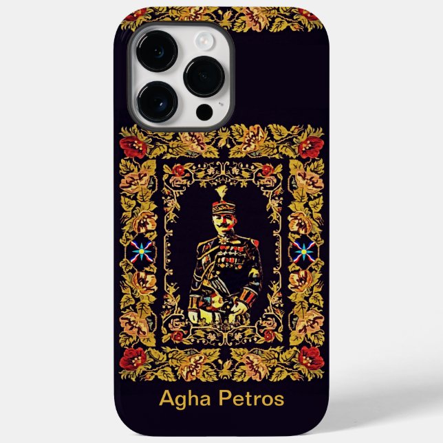 Agha Petros iPhone / iPad fodral (Baksida)