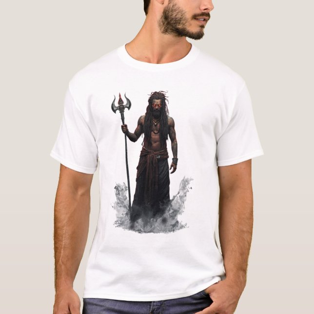 Aghori Sadhu – Bortom rädsla T Shirt (Framsida)