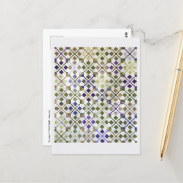 Agift Quilt Postcard Vykort