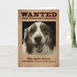 Agile Aussie Helgkort