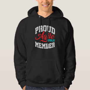 Agile Cult Member State Project Management Pm Coac Hoodie