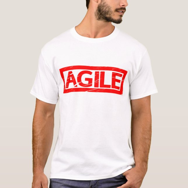 Agile Frimärke T Shirt (Framsida)