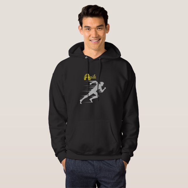 Agile Hoodie (Hel framsida)