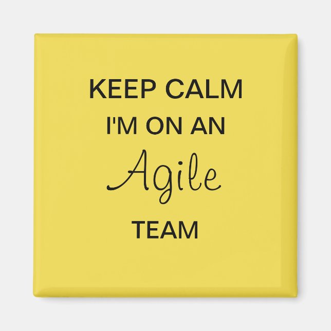 Agile Scrum Magnet (Framsidan)